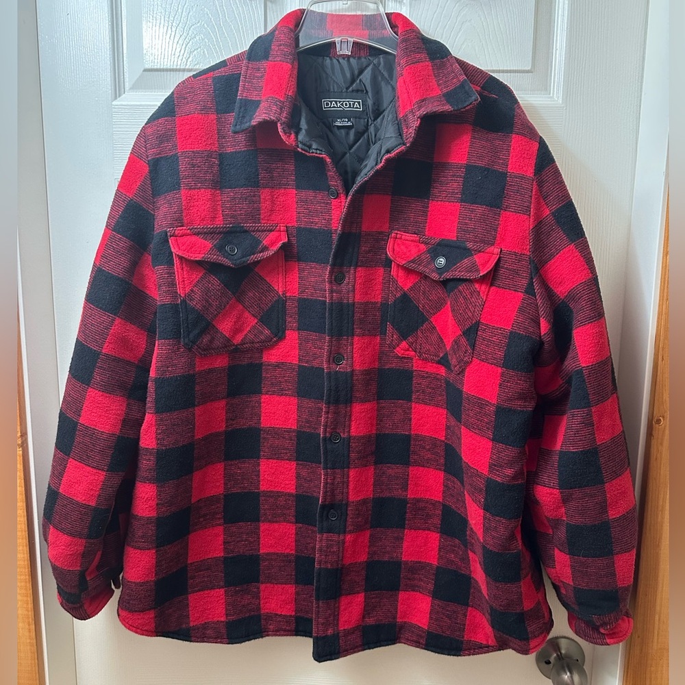 Dakota WorkPro Series Men's Outdoor Quilted Flannel Shirt XL